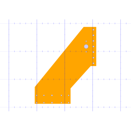 Mon fichier DXF - ref : 240110-340671  / Acier électrozingué